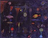 Paul Klee Fish Magic painting